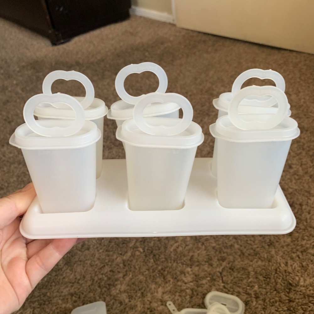Vintage Tupperware Popsicle Mold Set with Stand - Picture 2 of 9